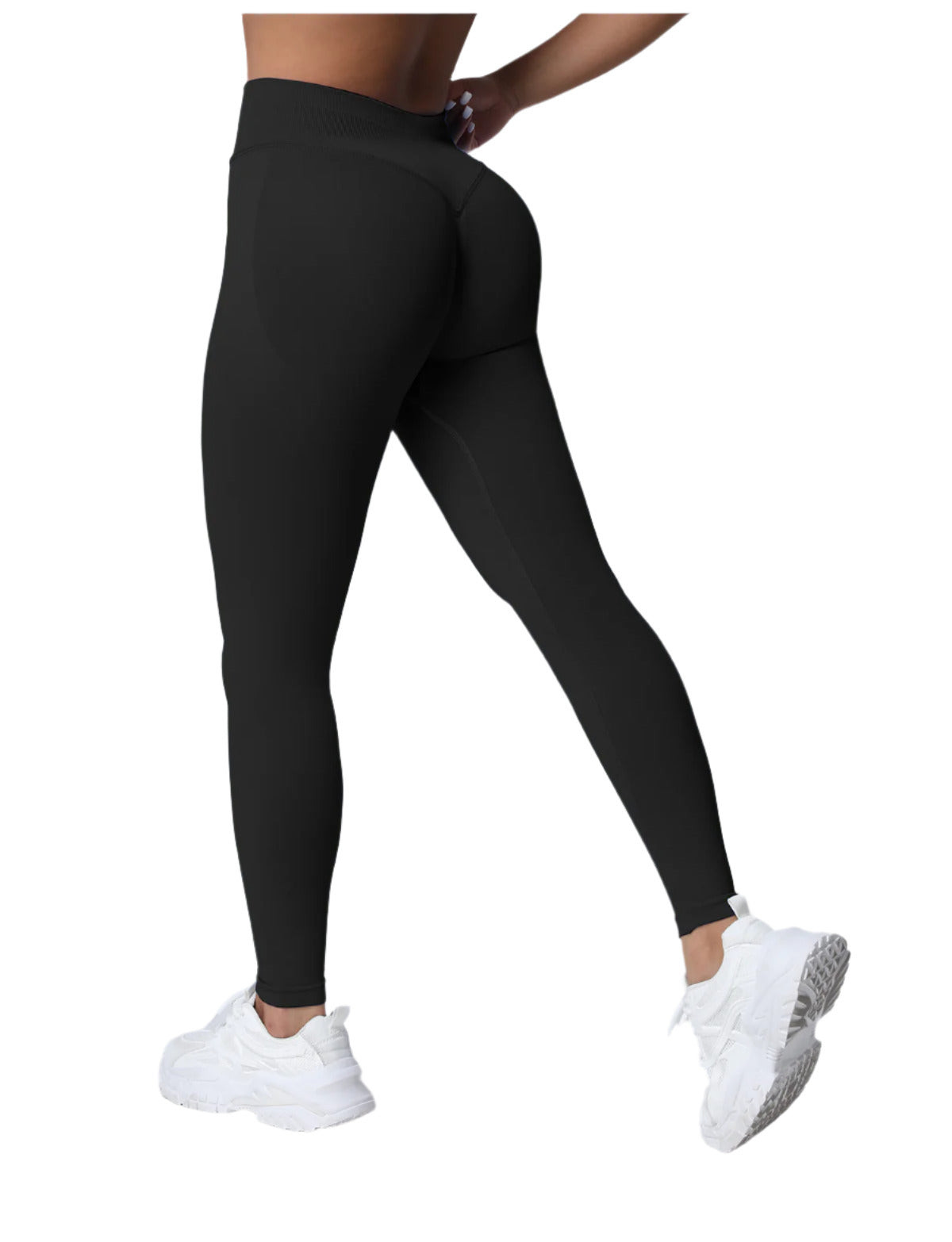 Misharen High Waist Yoga Leggings, Seamless Tummy Control, Four-Way Stretch