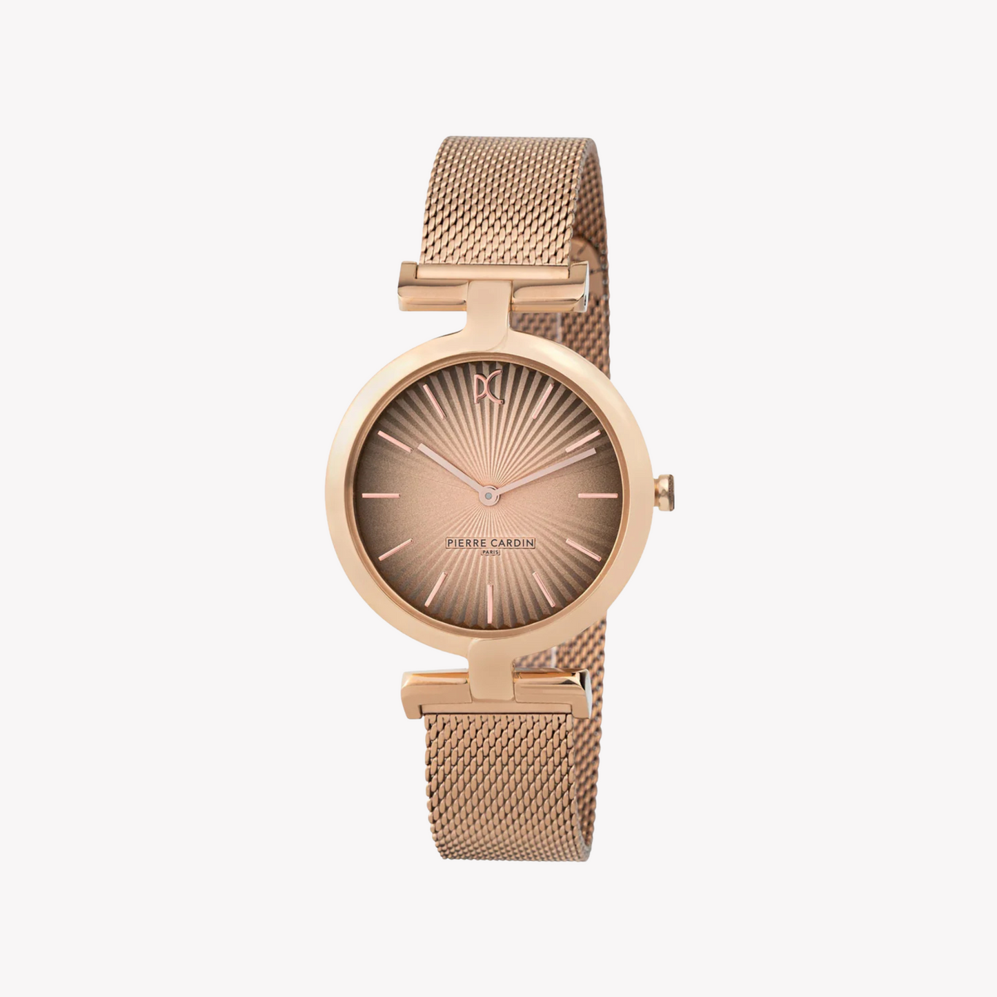 Pierre Cardin Women's Rose Gold Watch, Gray Dial | Cmd.3509