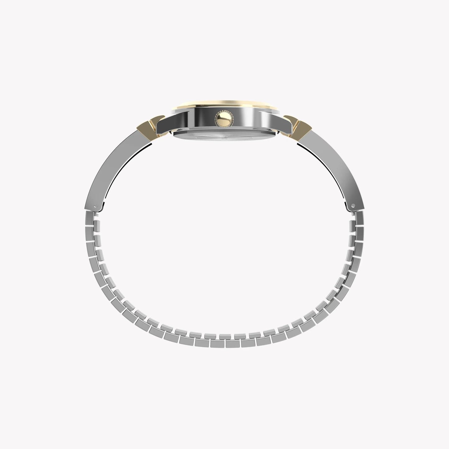 Timex Women's Two-Tone Silver & Gold Watch, Silver Dial | Tw2w18500