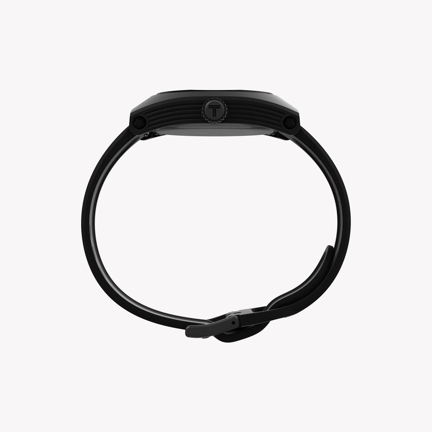 Timex Unisex Eco Ceramic Black Case Watch, Black Strap | Tw2w42400