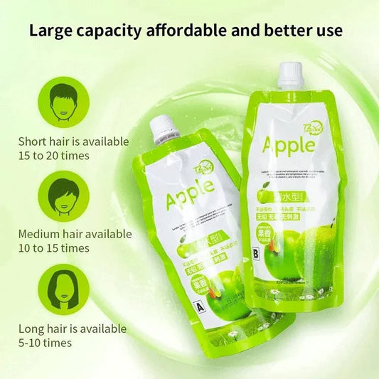 Apple Hair Color Dark Brown Ammonia Free 500ml