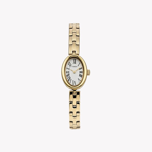 Cavatina Gold-tone Case & Bracelet with White Dial TW2Y26700 | Elegant Women's Watch