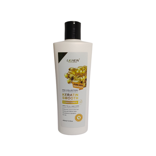 Keratin Smooth Shampoo (White)