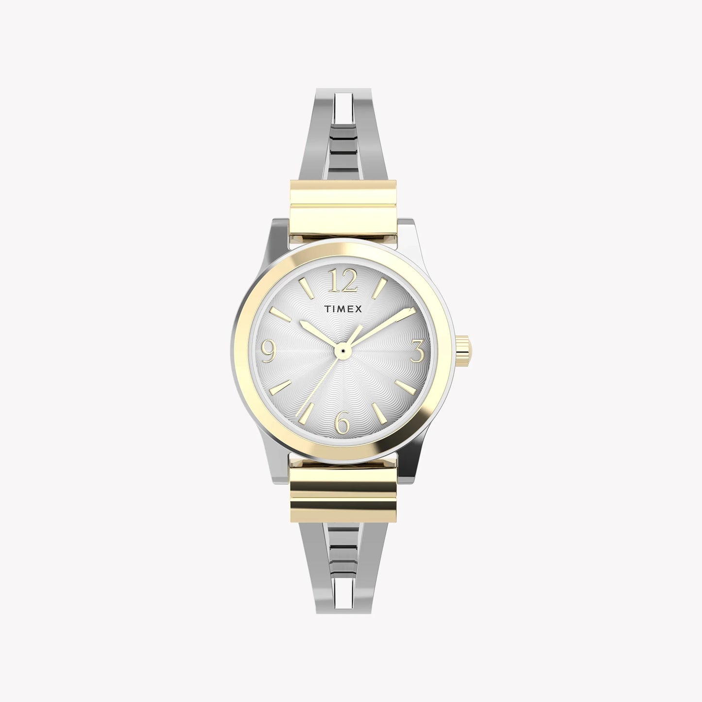 Timex Women's Two-Tone Silver & Gold Watch, Silver Dial | Tw2w18500