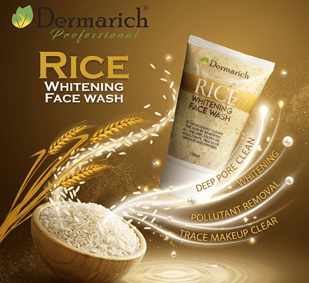Dermarich - Professional Rice Whitening Face Wash