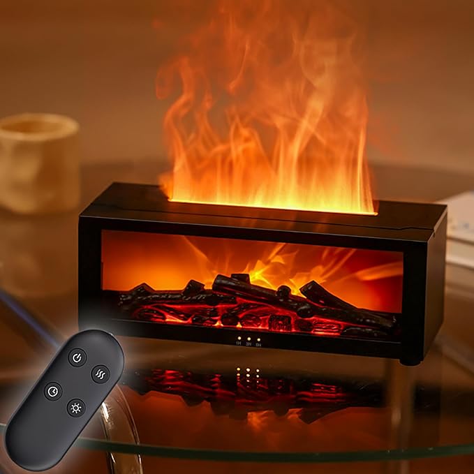Flame Fireplace Aroma Diffuser