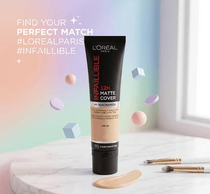 L’Oréal Paris - Infallible 32H Matte Cover Foundation SPF25