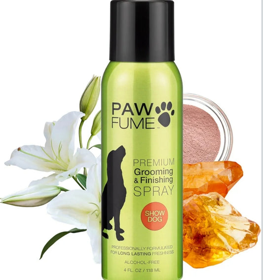 "Paw Fume Premium Dog Cologne - Long-Lasting Grooming Spray for a Fresh & Fabulous Pup!"