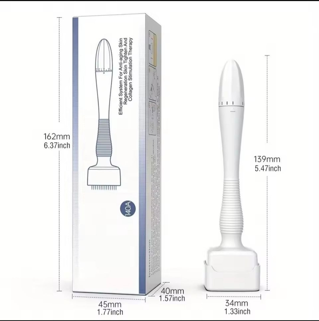 140 Adjustable Microneedle (0.25mm) for Enhanced Skincare – Professional Derma Roller"