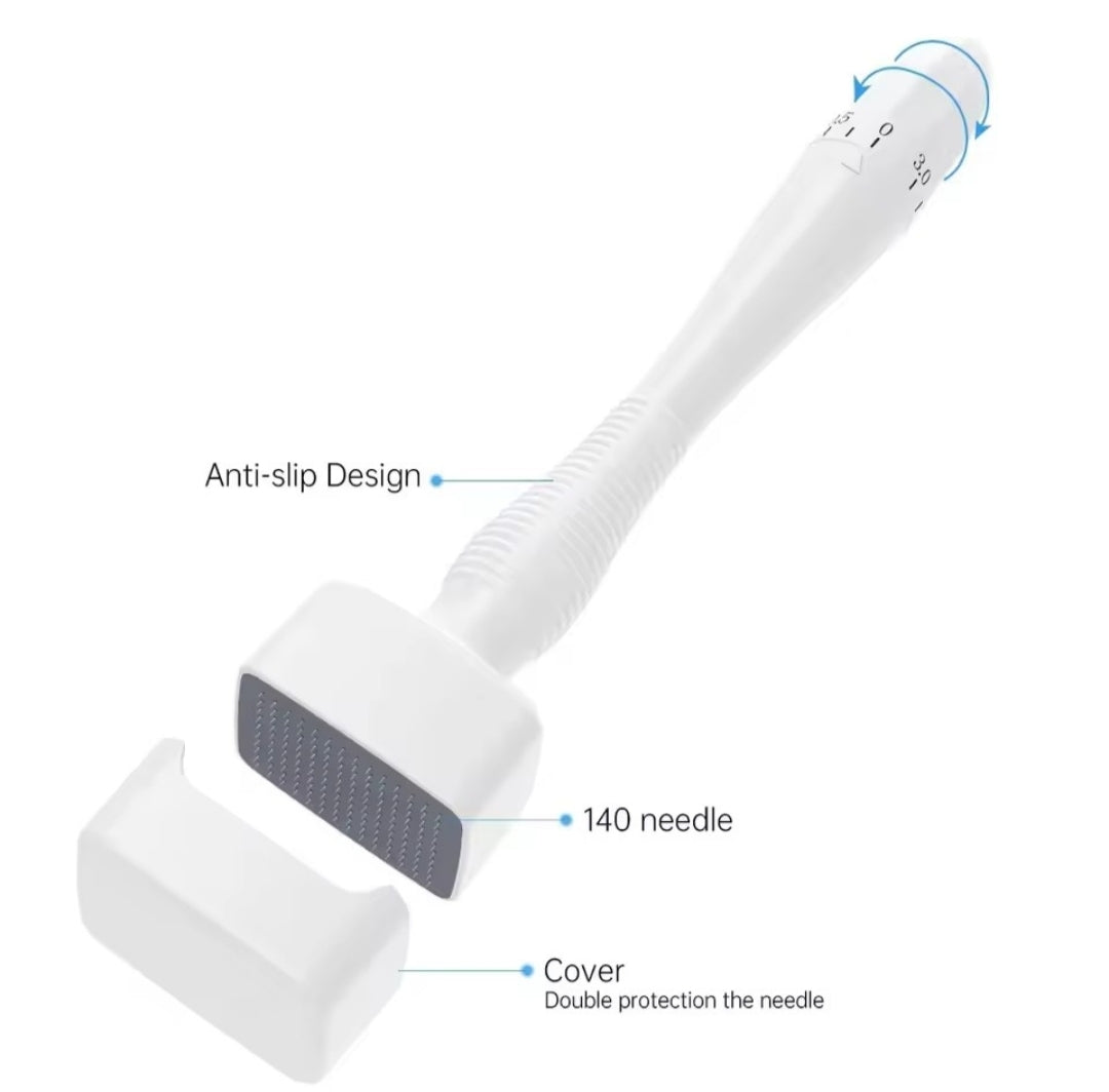 140 Adjustable Microneedle (0.25mm) for Enhanced Skincare – Professional Derma Roller"