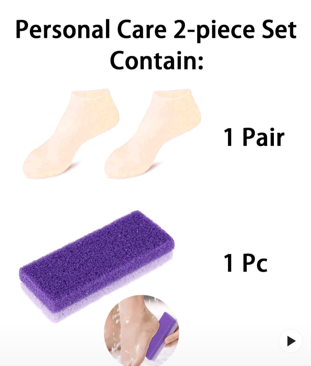 1Pair/1Set Silicone Foot Care Socks, For Dry Cracked Feet Heel And Softening Rough Skin, Foot Care Tools For Women And Men, Ideal For Pedicure, Home Foot Care, High Elastic Absorption Pressure Socks, Suitable For Pairing Massage And Moisturizing Gel Foot