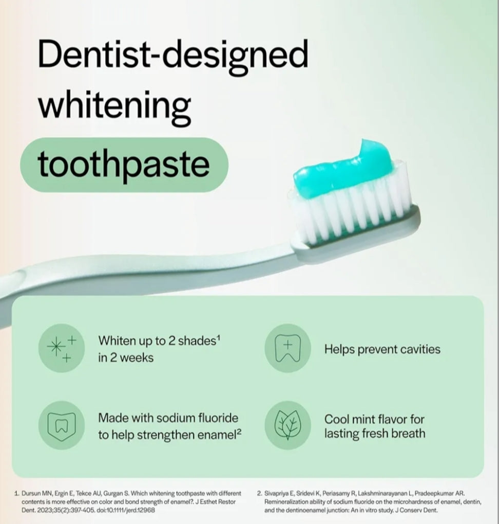 4.7 oz of Opalescence Whitening Toothpaste - Refreshing Cool Mint for Everyday Use"